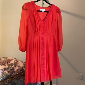 Jessica Simpson pleated dress